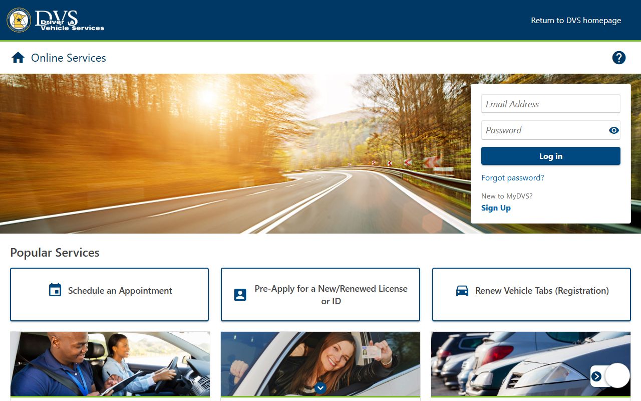Pipestone County traffic records Minnesota DVS online services
